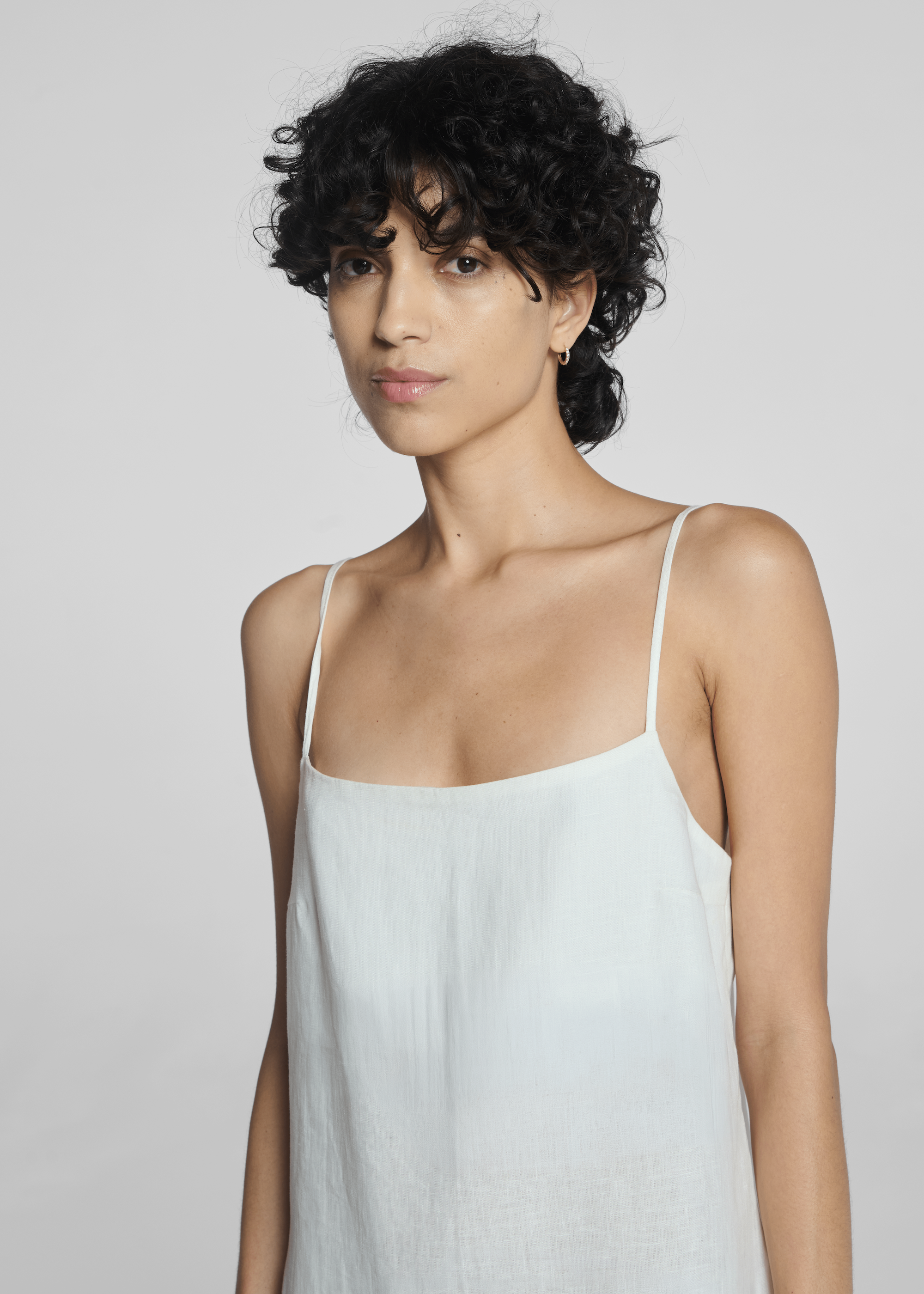 Geneva Dress Lemon Linen
