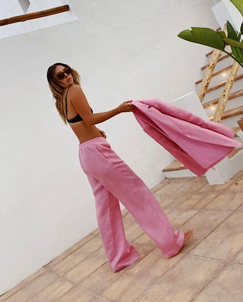 Buy Mid-Rise Summer Leggings, BUBBLEGUM PINK