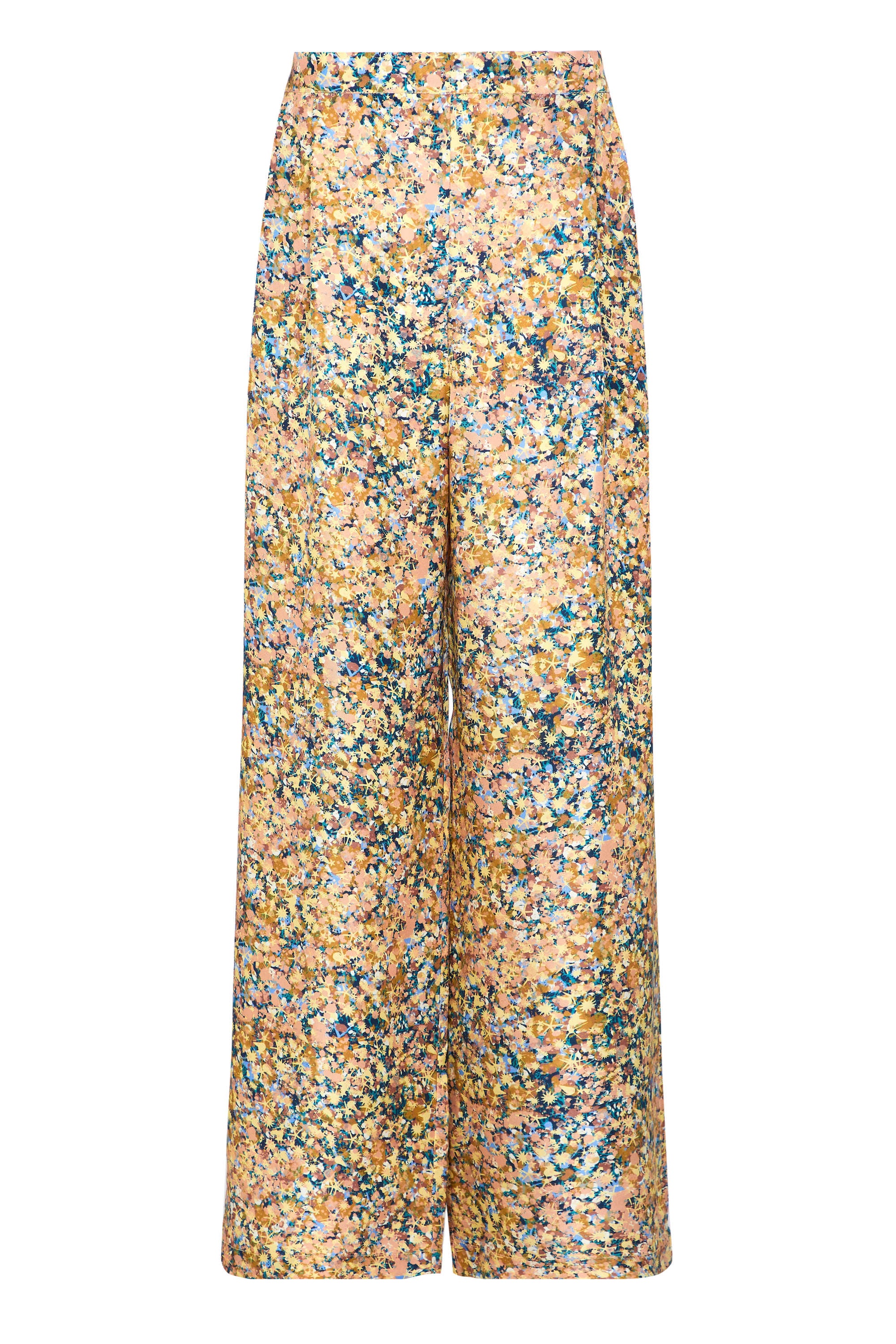 Isola Trouser Beachscape Tan Silk Twill