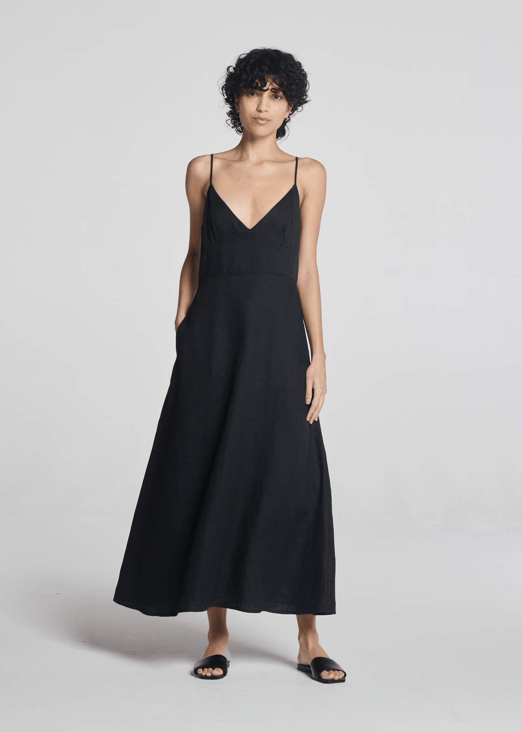 Ida Dress Heavy Linen
