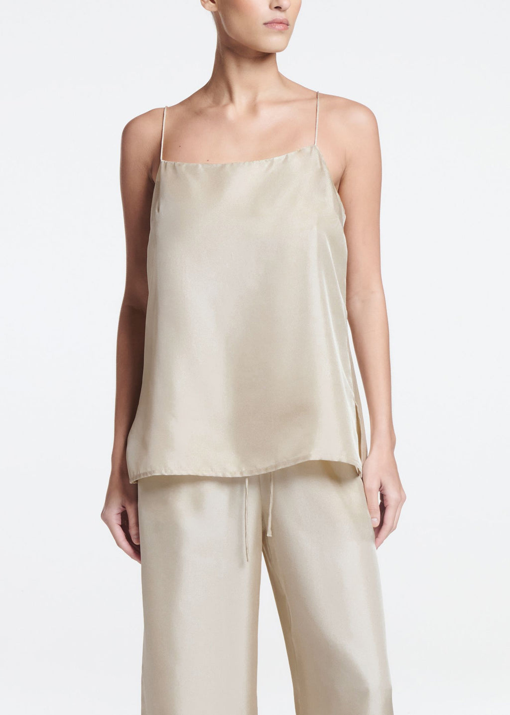 Tulum Cami Silk Twill