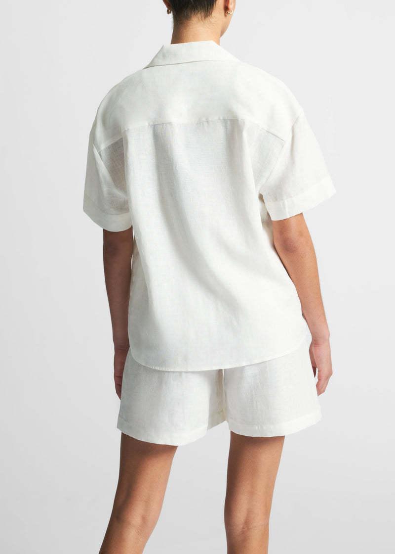 Polo linen short set Clearance