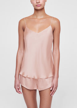 Milos Blush Silk Bias Camisole
