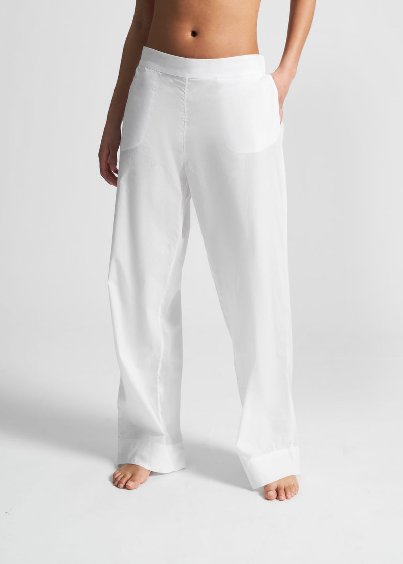 London White Cotton Pyjama Bottom