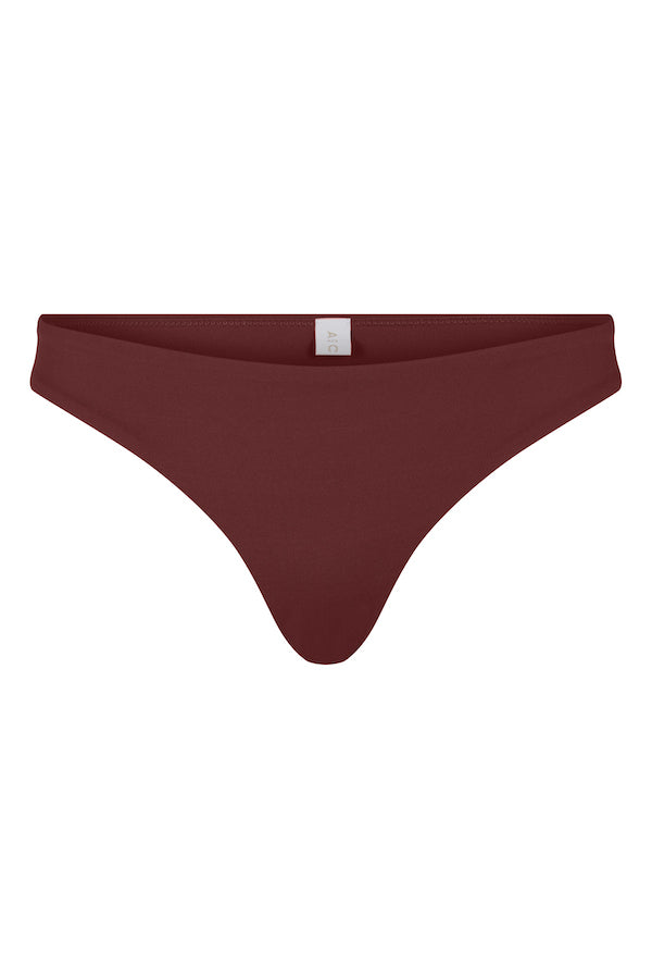 Naples Burgundy Bikini Bottom