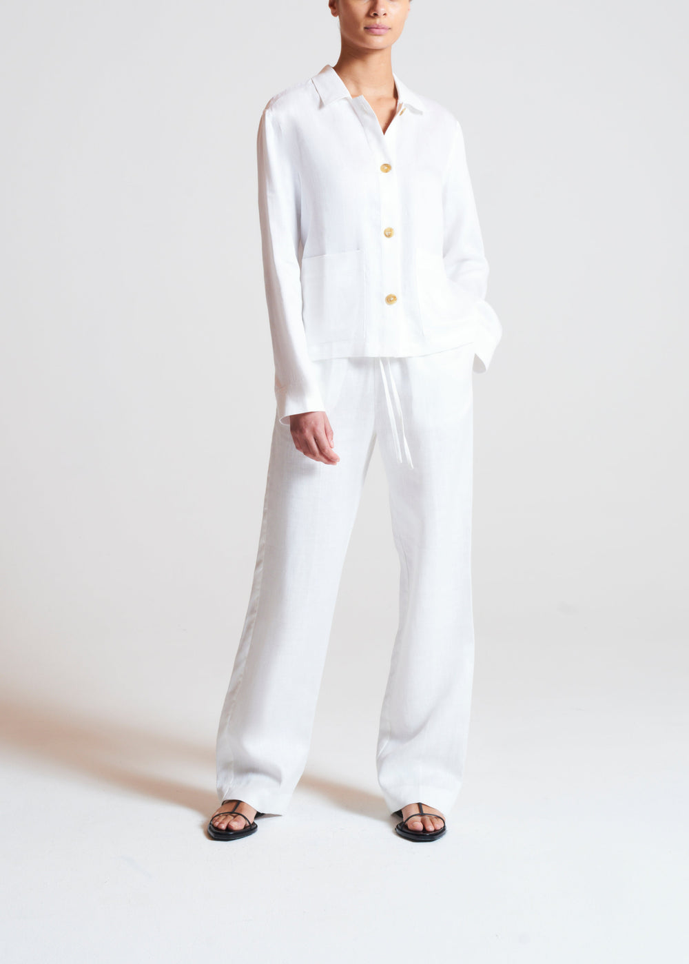 Linen Jacket - White main image 0