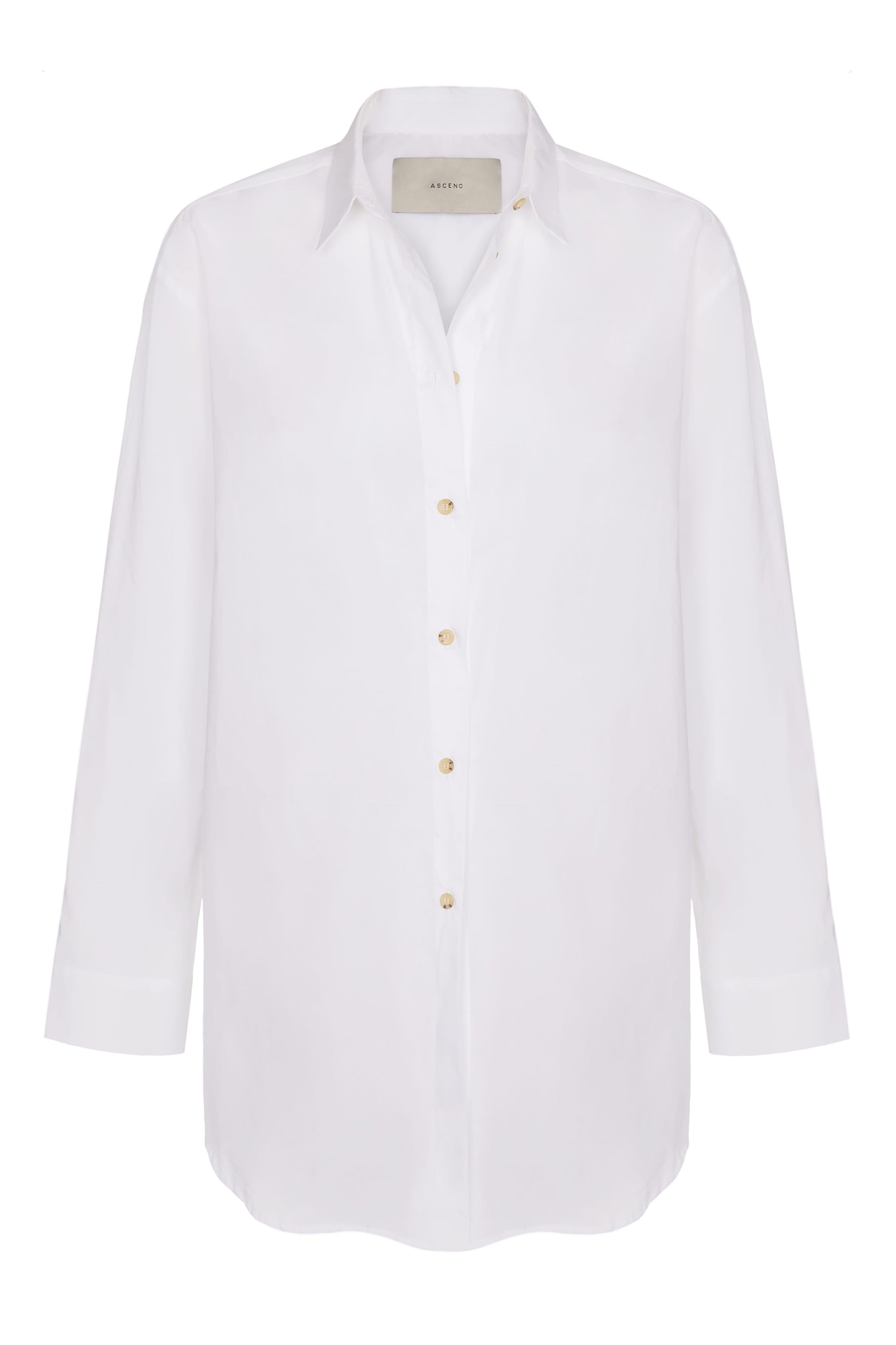 London White Cotton Pyjama Top